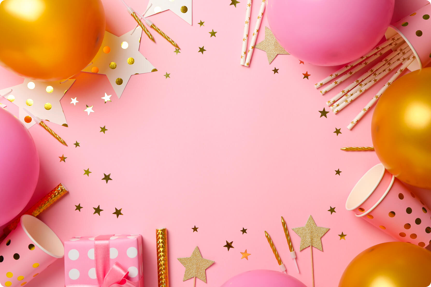 Geburtstag Gutschein Hintergrund 3