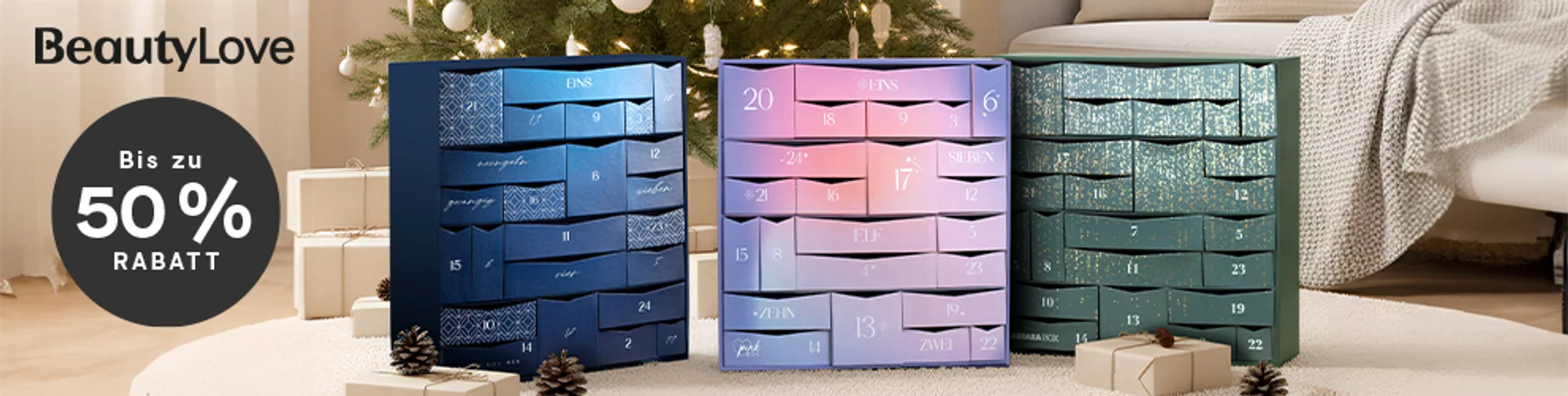 BeautyLove - Bis zu 50% Rabatt Rabatt