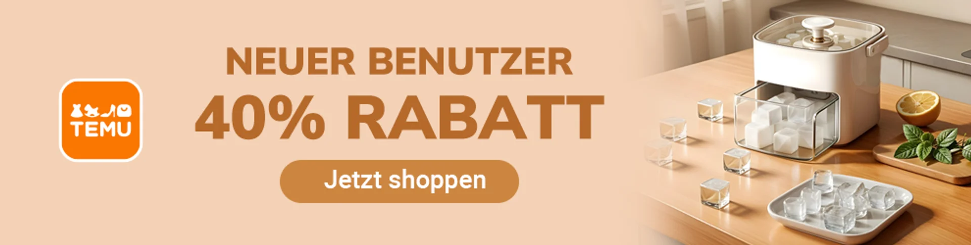 Temu - 30% Rabatt für Neukunden Rabatt
