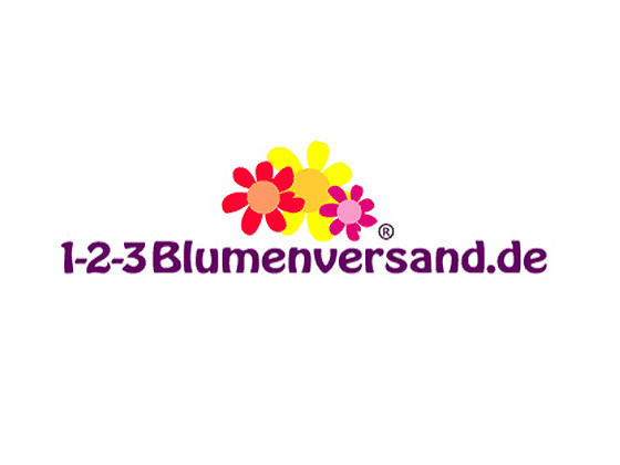 123 Blumenversand Logo