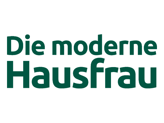 Die moderne Hausfrau Logo