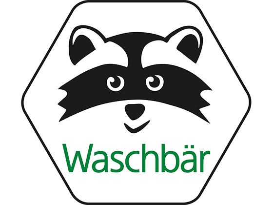 Waschbär Logo