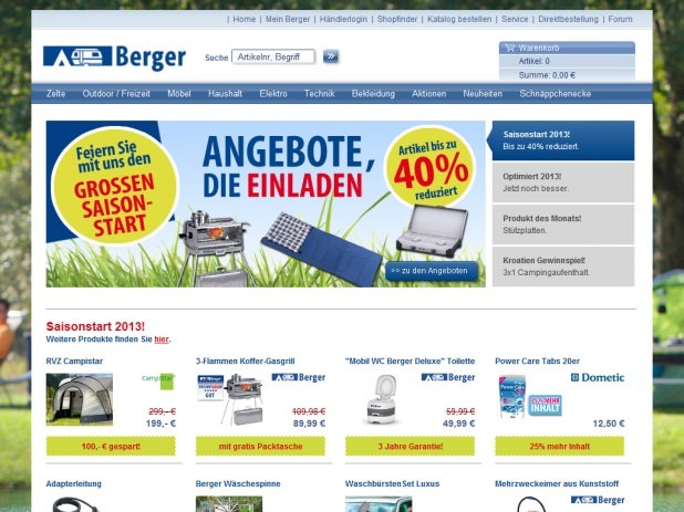Fritz Berger Website