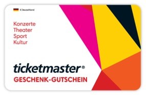 Ticketmaster Geschenkgutschein