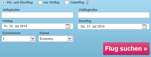 Flug.de Flugsuche