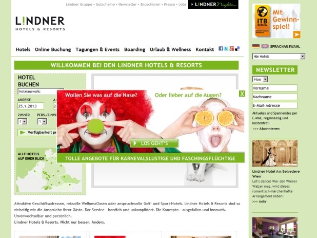 Lindner Website Lindner Website