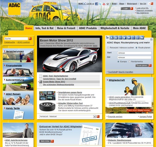 ADAC Website