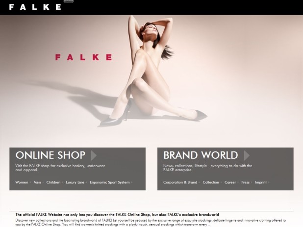 Falke Website