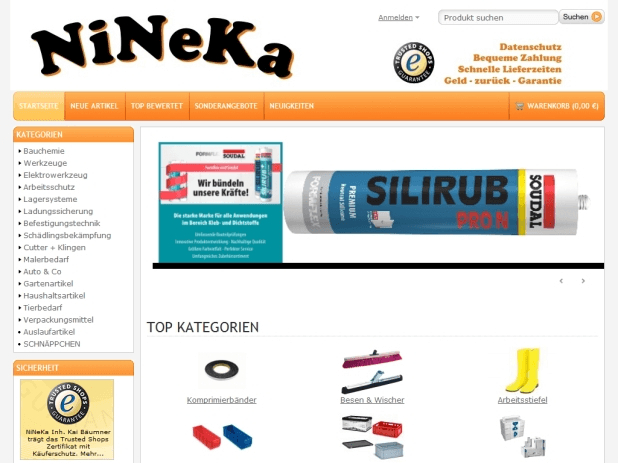 NiNeKa Website