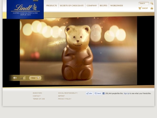 Lindt Website Lindt Website