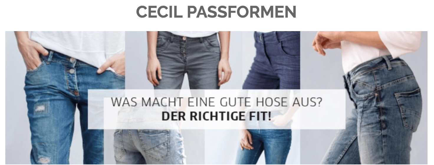 CECIL Passformen