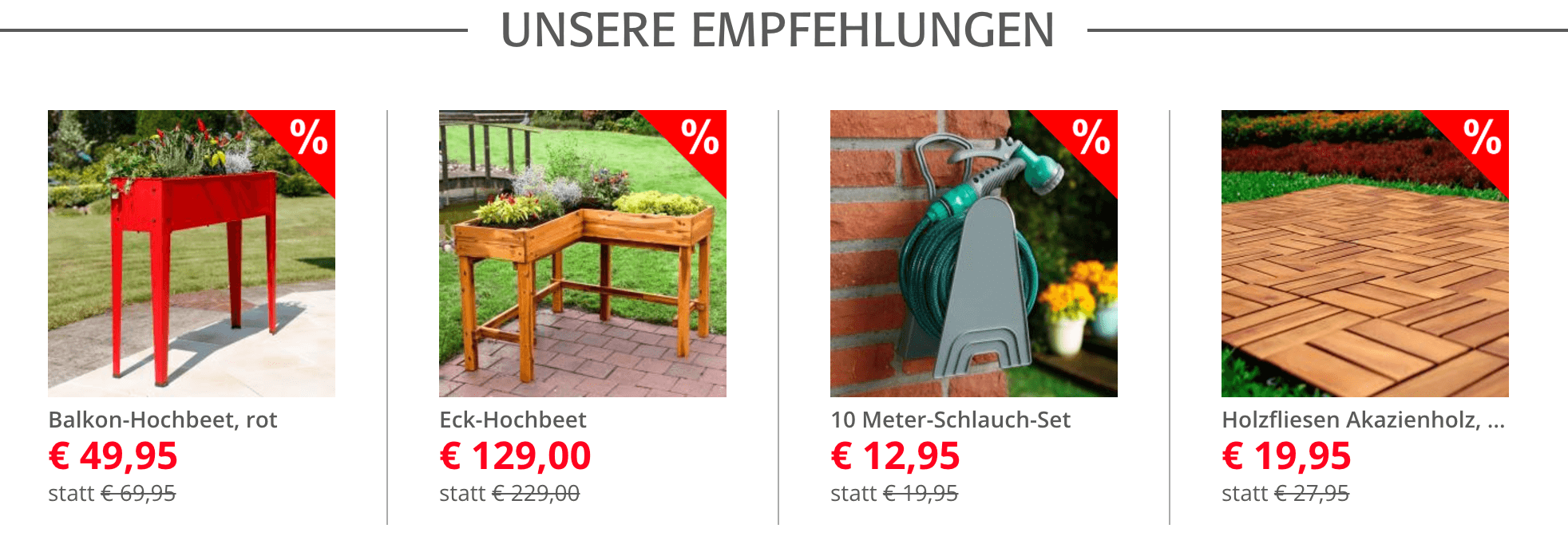 Gärtner Pötschke Sortiment