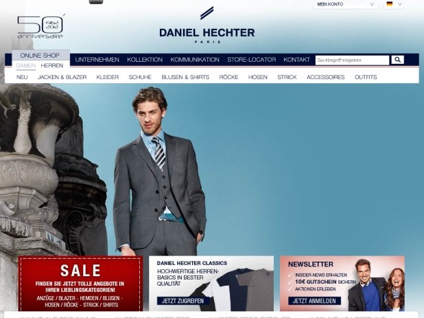 Daniel Hechter Website Daniel Hechter Website