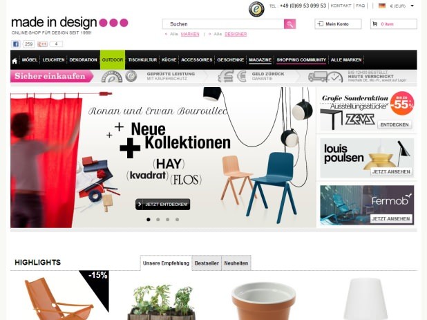 Made In Design Website