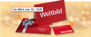 Weltbild Geschenkgutschein Weltbild Geschenkgutschein