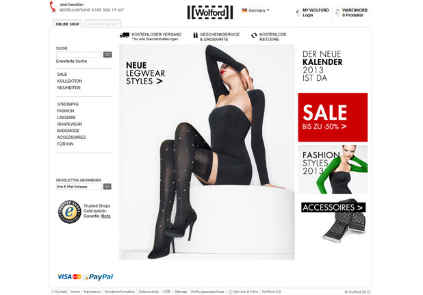 Wolford Startseite