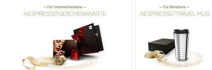 nespresso.com Geschenkgutschein