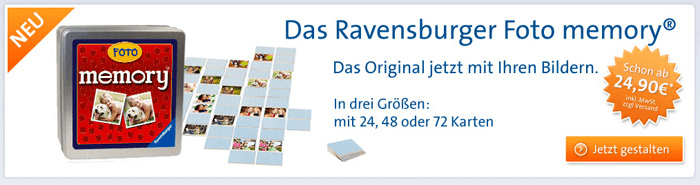 Ravensburger.de personalisierte Produkte