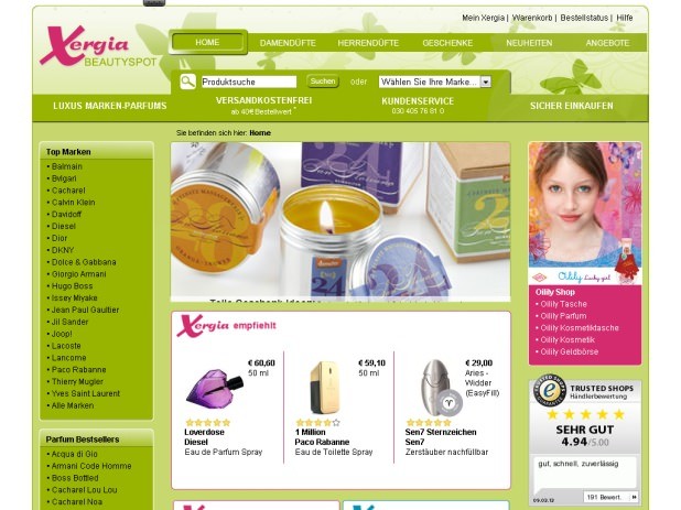 Xergia Website
