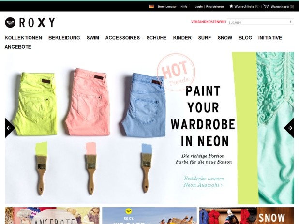 ROXY Website