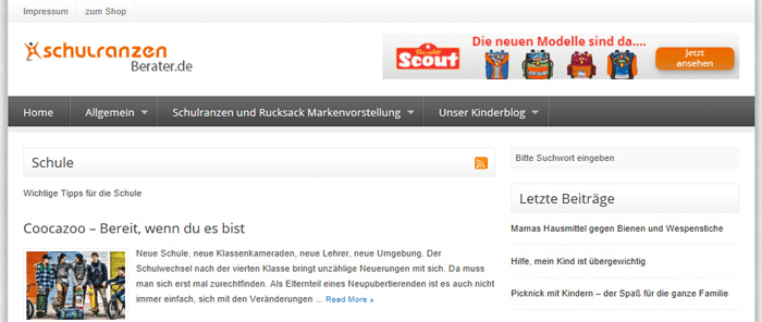 Schulranzen.com Berater