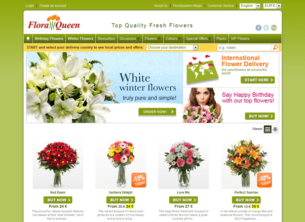 Flora Queen Webshop