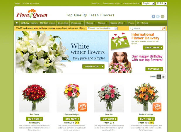 Flora Queen Webshop Flora Queen Webshop