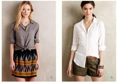 anthropologie.com Kurzgrößen