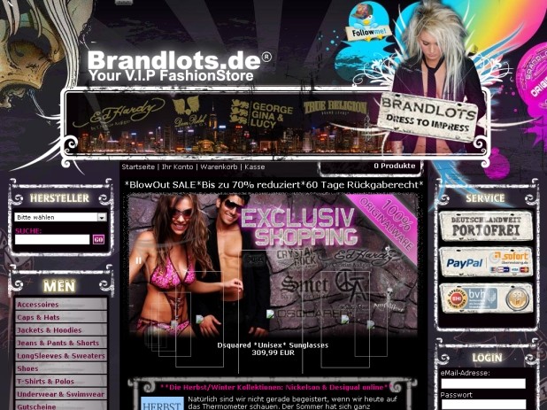 brandlots.de Website brandlots.de Website