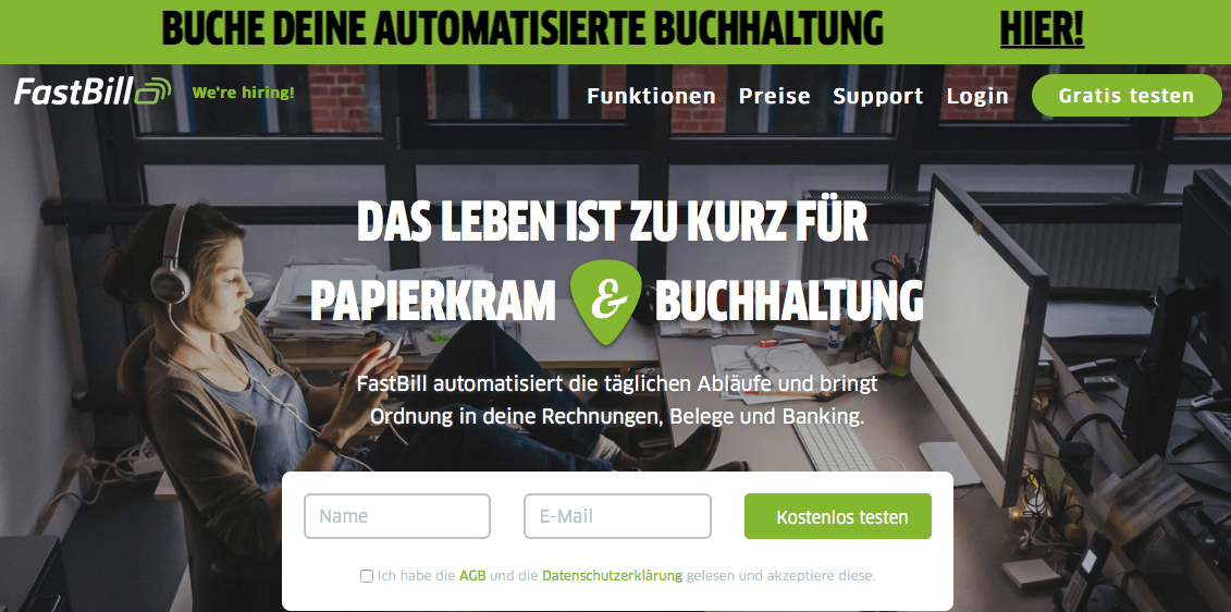 fastbill Gutschein