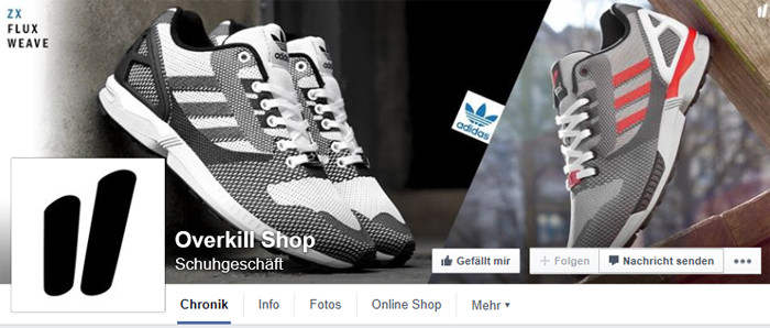 Overkillshop.com Socialmedia