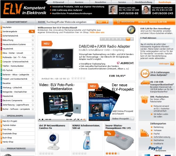 ELV Website
