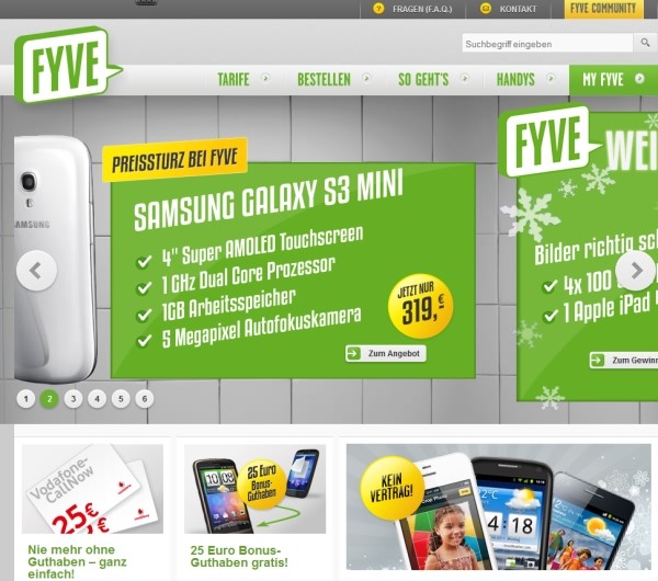 FYVE Website FYVE Website