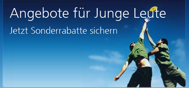 Junge Leute Rabatt