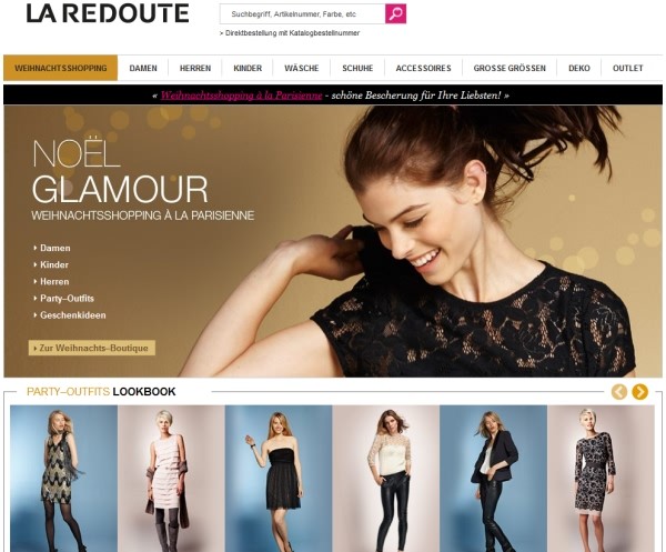 La Redoute Website