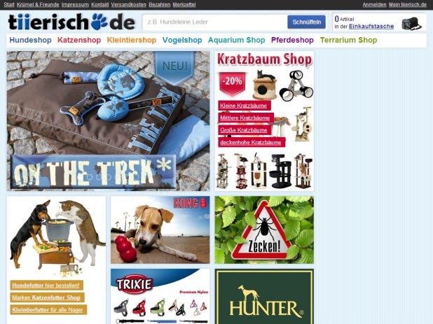 Tiierisch Website