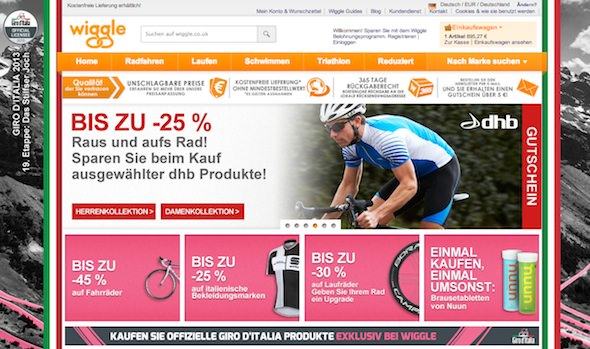 Wiggle Website Wiggle Website