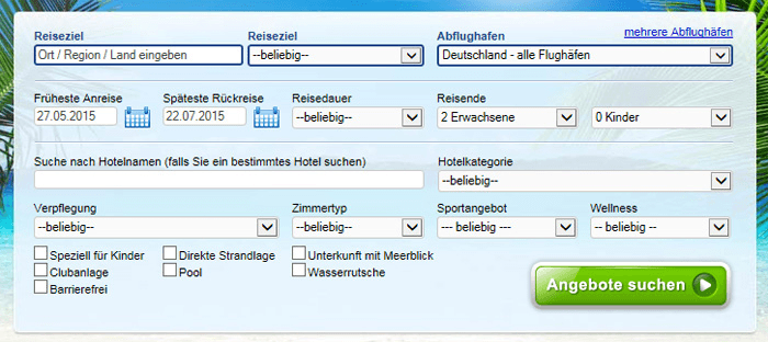 ab-in-den-urlaub.de Suche