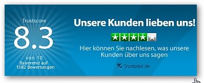 ebookers Kundenbewertung