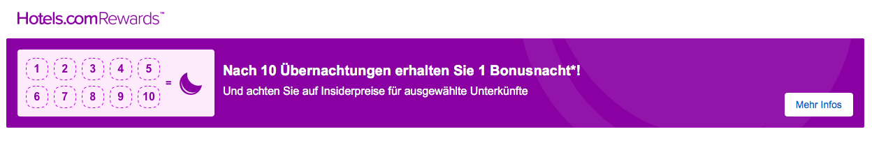 hotels.com Gutschein