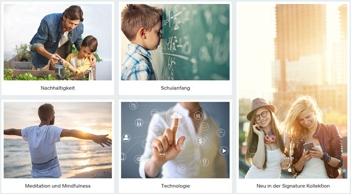istockphoto.com Kategorien
