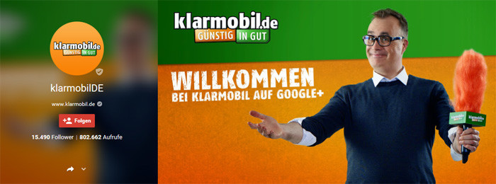 klarmobil.de Social Media