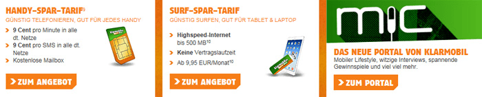 klarmobil.de Tarif