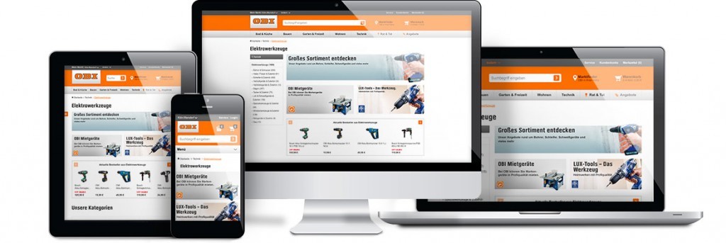 Obi Online-Shop ueberall nutzbar