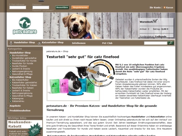 petsnature Website petsnature Website