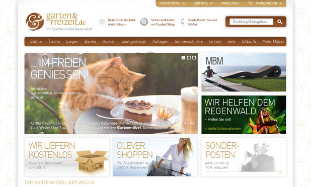 Garten & Freizeit Homepage