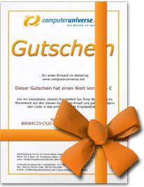 Computeruniverse Geschenkgutschein