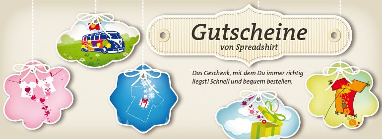 Spreadshirt Geschenkgutschein