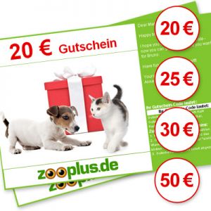 Zooplug Geschenkgutschein