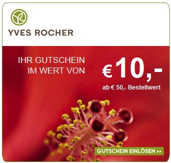 Yves Rocher Geschenkgutschein